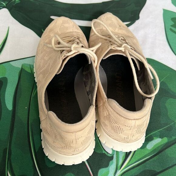 Cole Haan beige eyelet suede sneakers - Picture 6 of 7